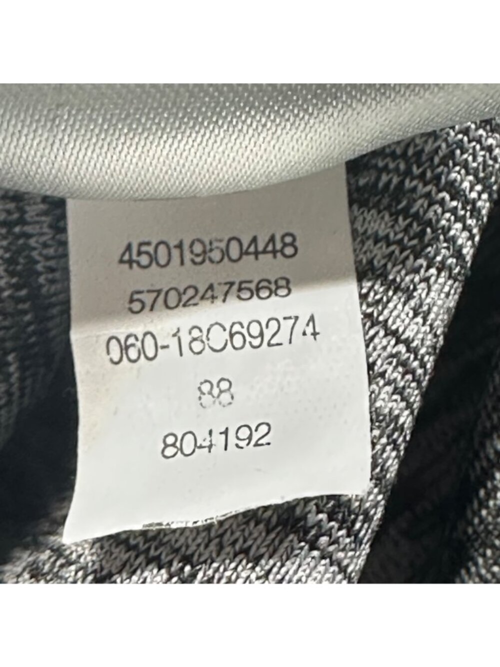 Chicos Zenergy Pants 12-14 Yoga Athletic Casual Pull On Gray Black Heathered - Picture 6 of 12